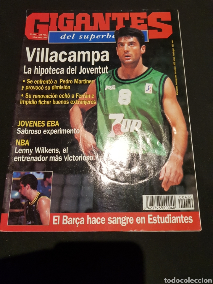 Coleccionismo de Revistas y Peri&oacute;dicos: PEDIDO M&Iacute;NIMO 10&euro; + GASTOS Revista Gigantes del Superbasket nr. 480 (16 ene 95)