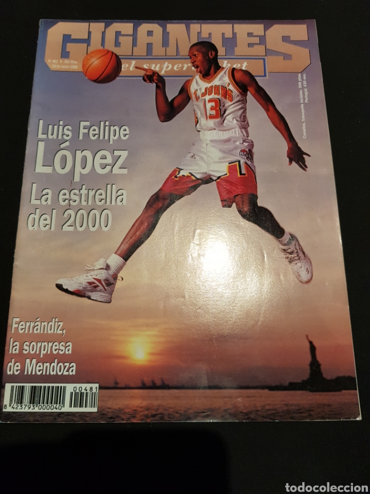 Coleccionismo de Revistas y Peri&oacute;dicos: PEDIDO M&Iacute;NIMO 10&euro; + GASTOS Revista Gigantes del Superbasket nr. 481 (23 ene 95)