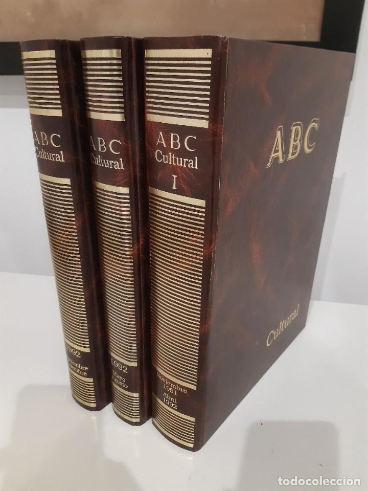 Coleccionismo de Revistas y Peri&oacute;dicos: ABC CULTURAL. 3 TOMOS. 61 N&Uacute;MEROS CONSECUTIVOS. DESDE EL 1 AL 61. 8 NOVIEMBRE 1991-31 DICIEMBRE 1992