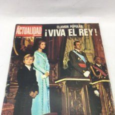 Collectionnisme de Revues et Journaux: LA ACTUALIDAD ESPAÑOLA - Nº 1248 - 8 DICIEMBRE 1975 - CLAMOR POPULAR: VIVA EL REY. Lote 246646675