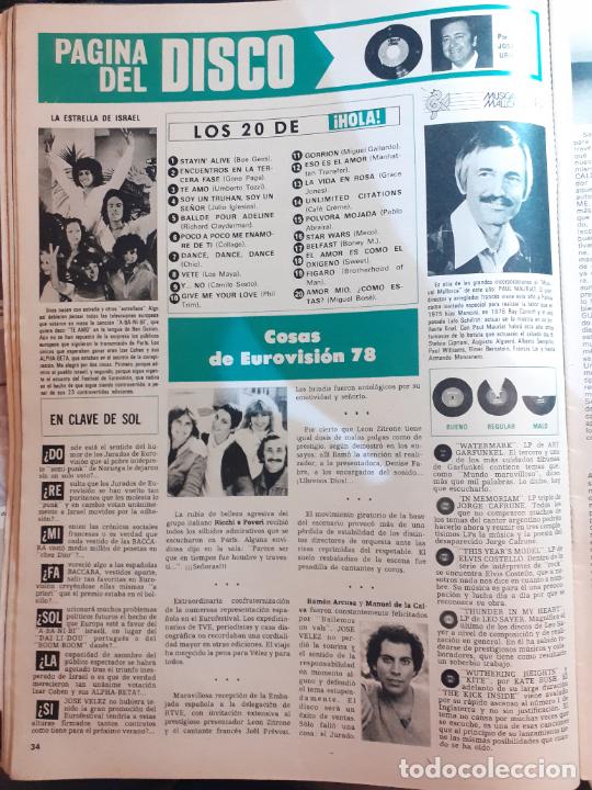 Coleccionismo de Revistas y Peri&oacute;dicos: RICCHI E POVERIT PAUL MAURIAT A BA NI BI ISRAEL EUROVISION Izhar Cohen y Alphabeta
