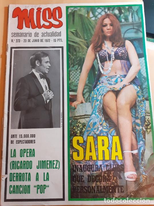 Coleccionismo de revistas y peri&oacute;dicos: PORTADA DE SARA MONTIEL