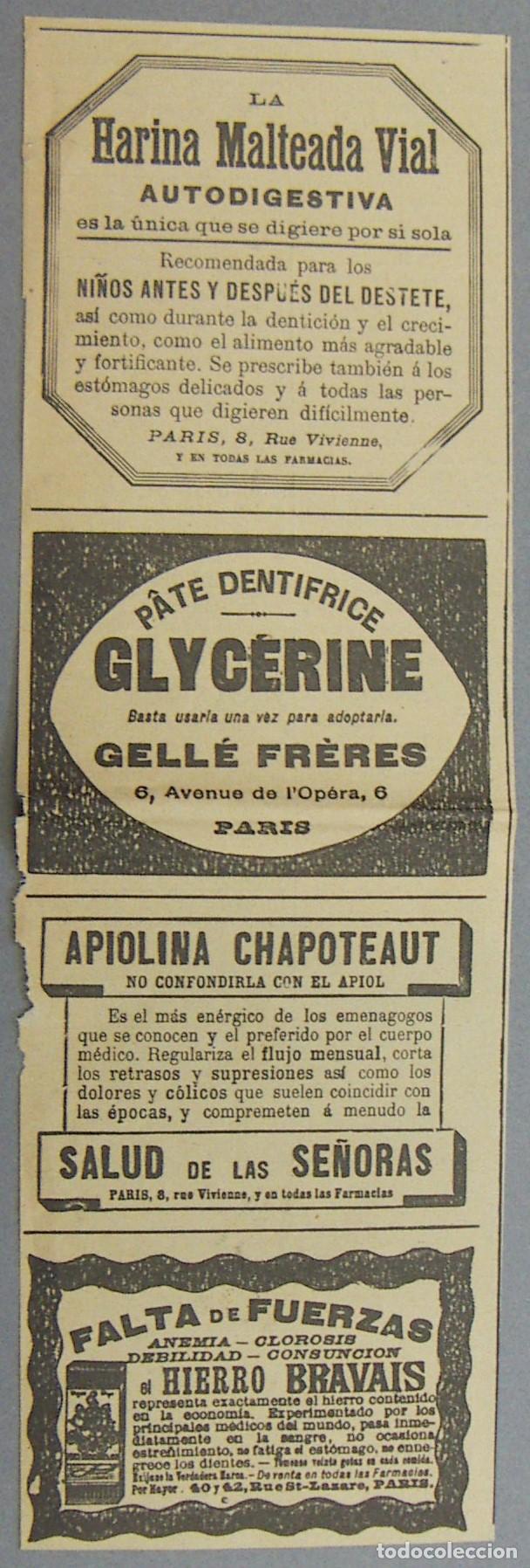 Coleccionismo de Revistas y Peri&oacute;dicos: RECORTE DE PUBLICIDAD ABC - PUBLICIDAD - RECORTE A&Ntilde;OS 20