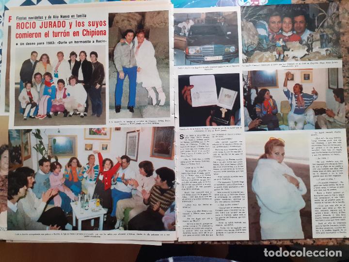 Coleccionismo de Revistas y Peri&oacute;dicos: LAS NAVIDADES DE ROCIO JURADO EN CHIPIONA