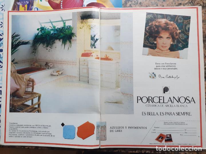 Collectionnisme de Revues et Journaux: anuncio porcelanosa gina lollobrigida