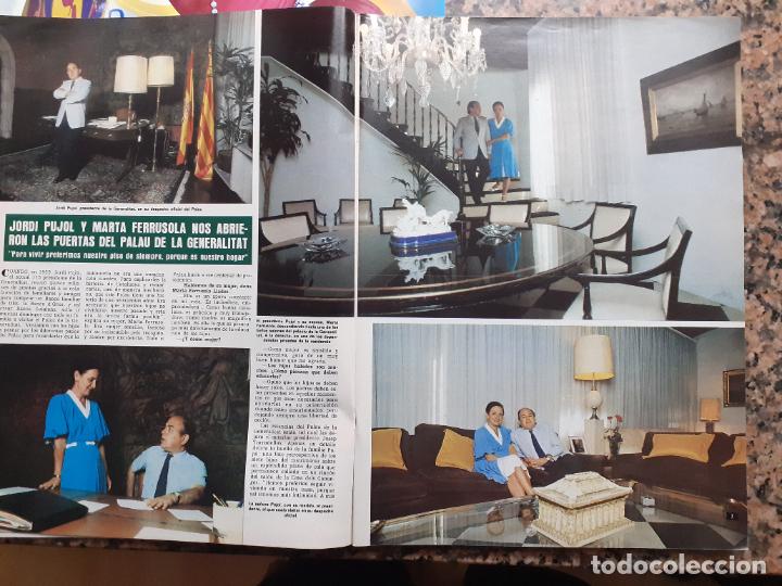 Collectionnisme de Revues et Journaux: JORDI PUJOL MARTA ERGUSOLA EN EL PALACIO DE LA GENERALITAT