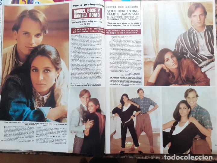 Coleccionismo de Revistas y Peri&oacute;dicos: miguel bose daniela romo