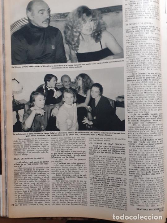 Coleccionismo de revistas y peri&oacute;dicos: SEAN CONNERY - Foto 4