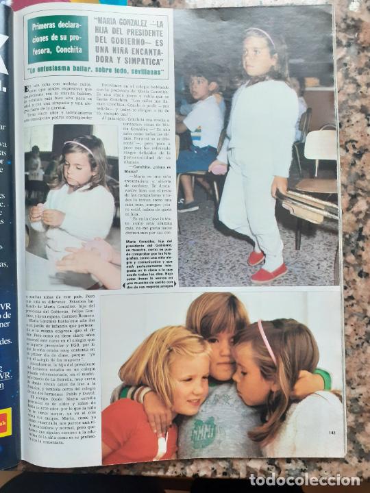 Sammeln von Zeitschriften und Zeitungen: MARIA LA HIJA DE FELIPE GONZALEZ Y CARMEN ROMERO
