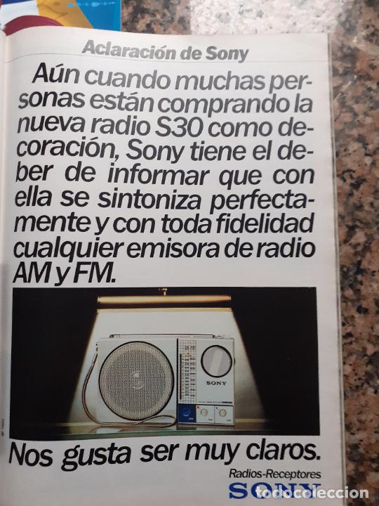 Coleccionismo de revistas y peri&oacute;dicos: ANUNCIO SONY - Foto 1