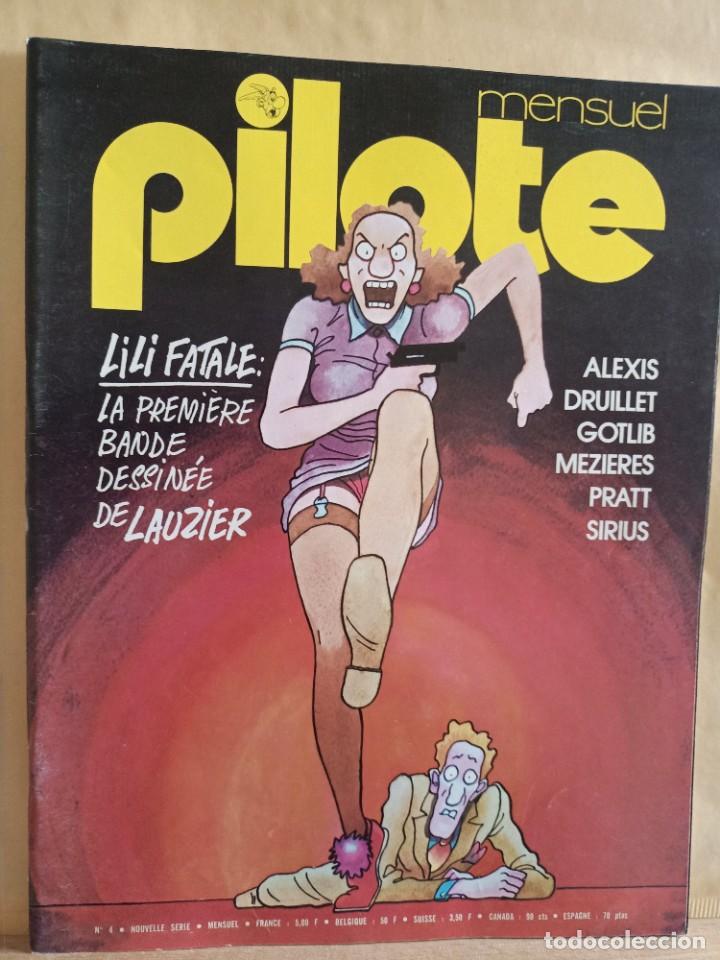 Coleccionismo de revistas y peri&oacute;dicos: PILOTE REVISTA FRANCESA HUMOR E HISTORIETAS N&ordm; 4 FUNDADA POR REN&Eacute; GOSCINNY