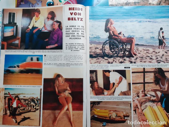 Coleccionismo de Revistas y Peri&oacute;dicos: heidi von beltz la doble de farrah fawcett paralitica al rodar una escena peligrosa