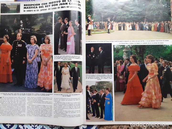 Coleccionismo de Revistas y Peri&oacute;dicos: RECEPCION REAL ONOMASTICA DEL REY ISABEL PREYSLER