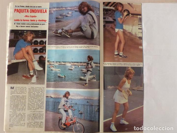 Coleccionismo de Revistas y Peri&oacute;dicos: RECORTE CLIPPING DE PAQUITA ONDIVIELA REVISTA SEMANA N&ordm; 2136 PAG. 36 Y 37 L33