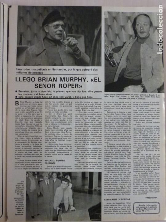 Coleccionismo de Revistas y Peri&oacute;dicos: RECORTE CLIPPING DE BRIAN MURPHY REVISTA SEMANA N&ordm; 2136 PAG. 7 L33