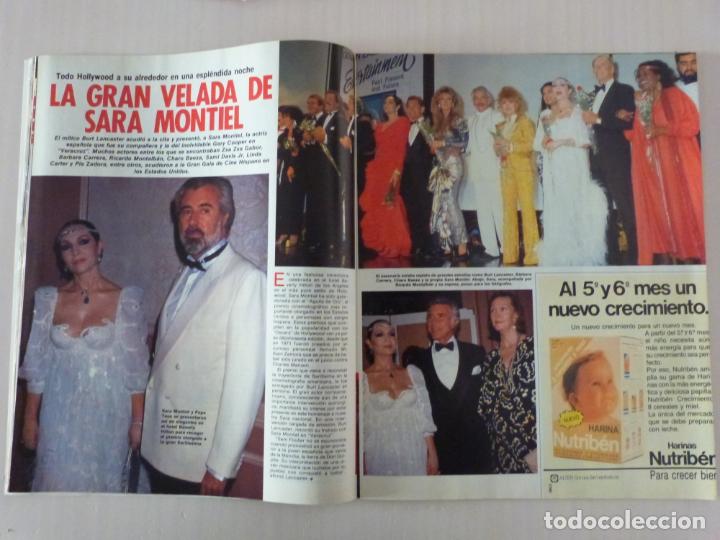 Coleccionismo de revistas y peri&oacute;dicos: RECORTE CLIPPING DE SARA MONTIEL REVISTA LA REVISTA N&ordm; 93 PAG. 40 AL 42 L3