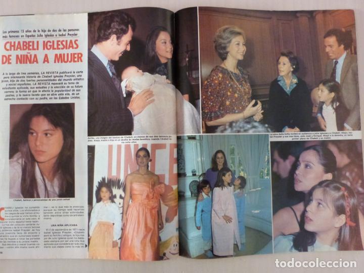 Collezionismo di Riviste e Giornali: RECORTE CLIPPING DE CHABELI IGLESIAS REVISTA LA REVISTA N&ordm; 107 PAG. 76 AL 78 L3