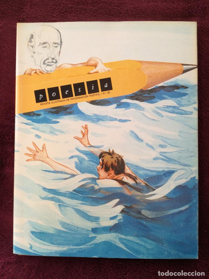 Colecionismo de Revistas e Jornais: POESIA N&ordm; 26 REVISTA ILUSTRADA DE INFORMACION POETICA 1986