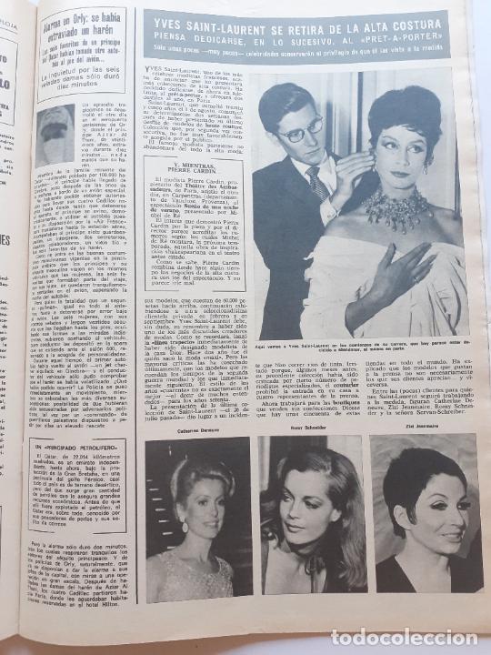 Coleccionismo de Revistas y Peri&oacute;dicos: CATHERINE DENEUVE ROMY SCHNEIDER ZIZI JEANMARIE YVES SAINT LAURENT
