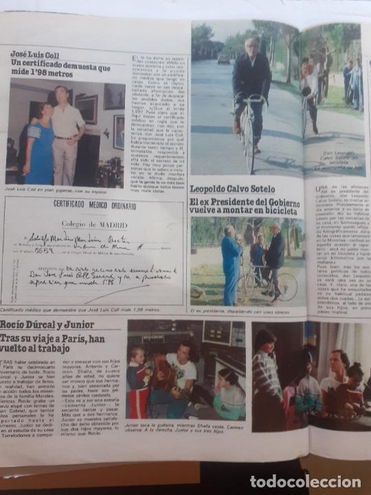 Coleccionismo de Revistas y Peri&oacute;dicos: ROCIO DURCAL ANTONIO MORALES JUNIOR JOSE LUIS COLL LEOPOLDO CALVO SOTELO