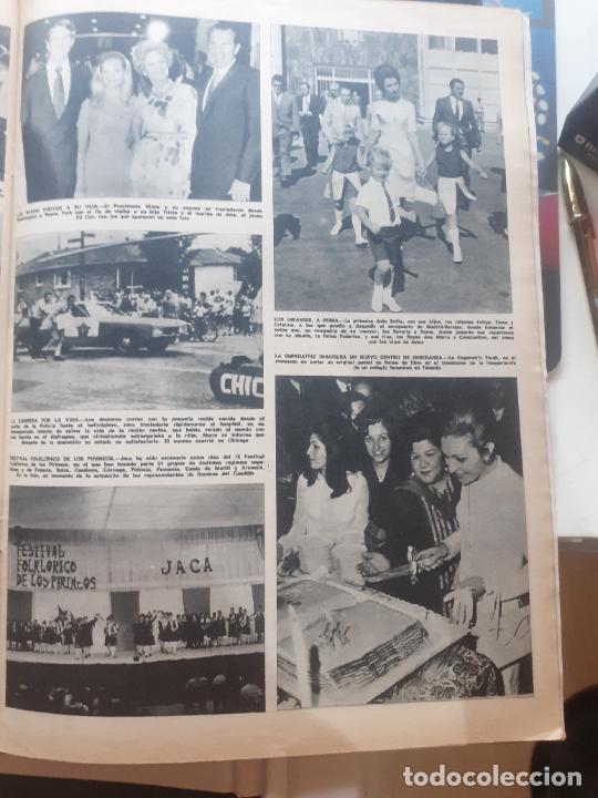 Coleccionismo de revistas y peri&oacute;dicos: FESTIVAL FOLKLORICO EN JACA LA REINA SOFIA DE GRECIA FARAH DIBA