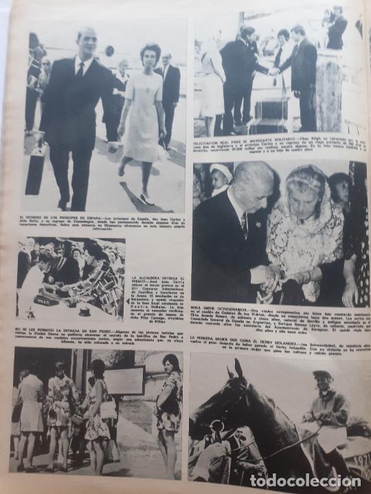 Coleccionismo de revistas y peri&oacute;dicos: LA REINA SOFIA DE GRECIA CASTRO URDIALES CONCURSO DE CASTILLOS DE ARENA ALCALDESA DE BILBAO PILAR CA