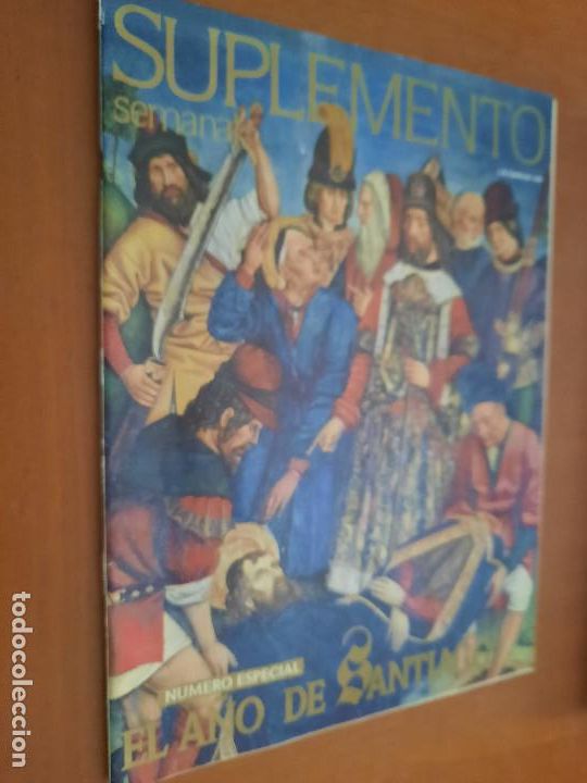 Collectionnisme de Revues et Journaux: SUPLEMENTO SEMANAL. EL A&Ntilde;O DE SANTIAGO. NUMERO ESPECIAL. 3 ENERO 1993. GRAPA. BUEN ESTADO caj. 97