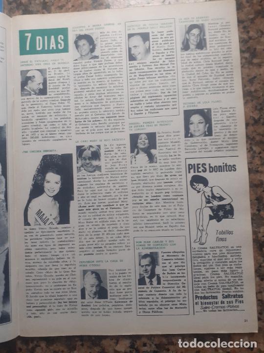 Colecionismo de Revistas e Jornais: MISS MAJA DE GRAN BRETA&Ntilde;A PETER OTOOLE LOLA FLORES MASSIEL INDIRA GANDHI