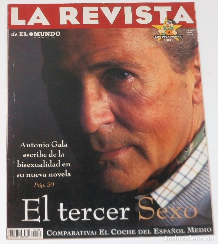 Coleccionismo de Revistas y Peri&oacute;dicos: LA REVISTA 1996 Antonio Gala Suplemento Dominical de El Mundo spain magazine