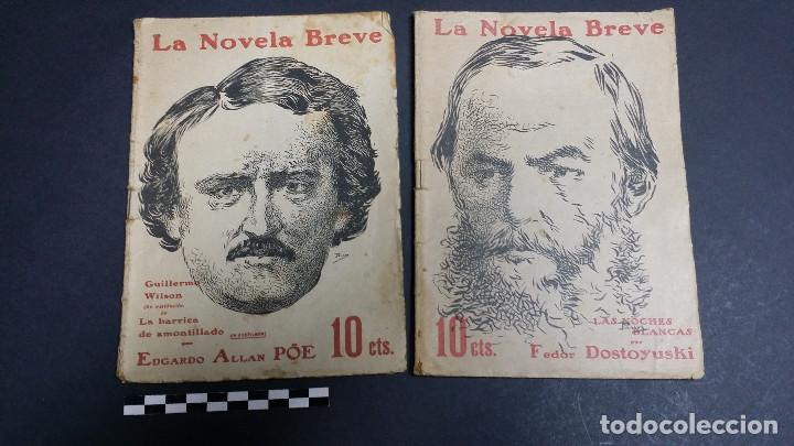 Coleccionismo de revistas y peri&oacute;dicos: 2 ejemplares de La novela breve.