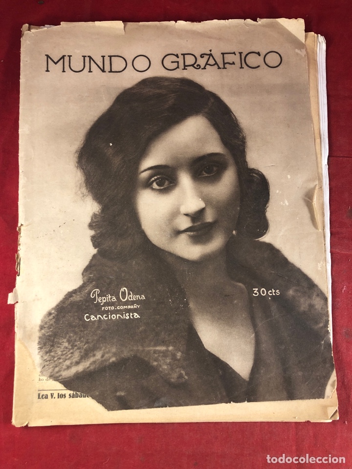 Coleccionismo de Revistas y Peri&oacute;dicos: Revista mundo gr&aacute;fico