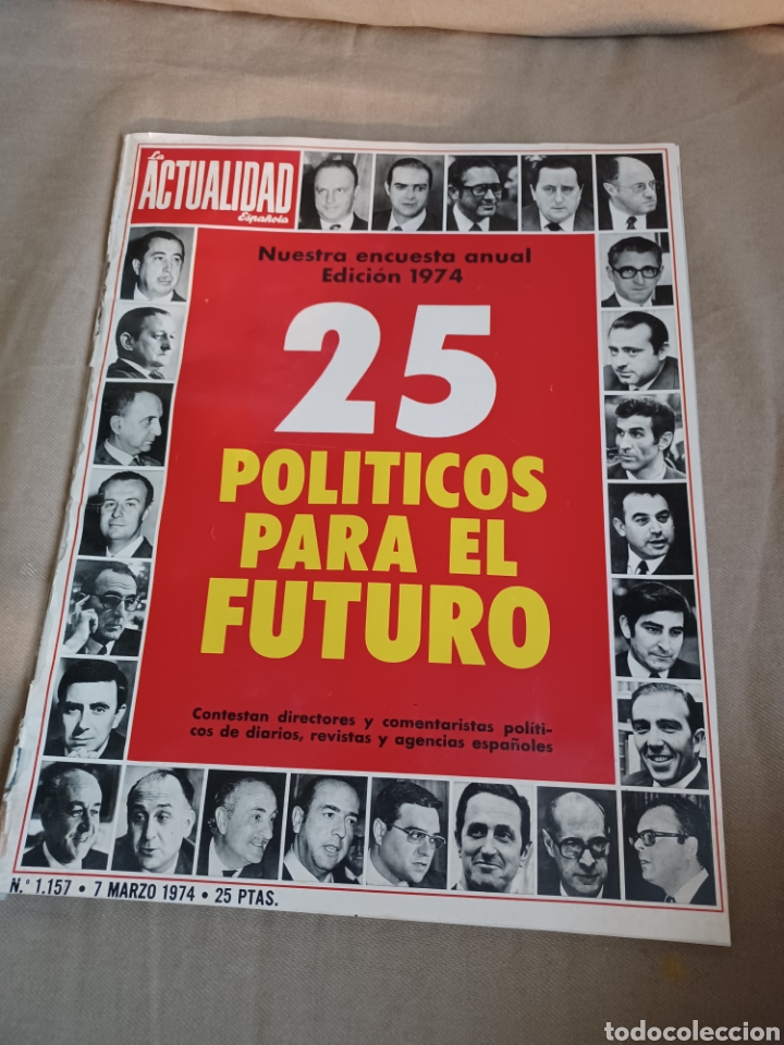 Coleccionismo de Revistas y Peri&oacute;dicos: REVISTA 1974 .KIKO LEDGARD- NETZER - VIAJE DE LOS PR&Iacute;NCIPES A FILIPINAS - ESQUI , NUEVOS CAMPEONES