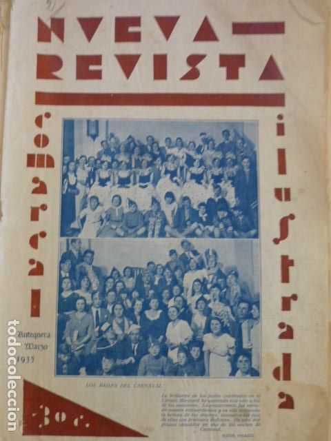 Coleccionismo de Revistas y Peri&oacute;dicos: ANTEQUERA MALAGA NUEVA REVISTA COMARCAL ILUSTRADA MARZO 1935