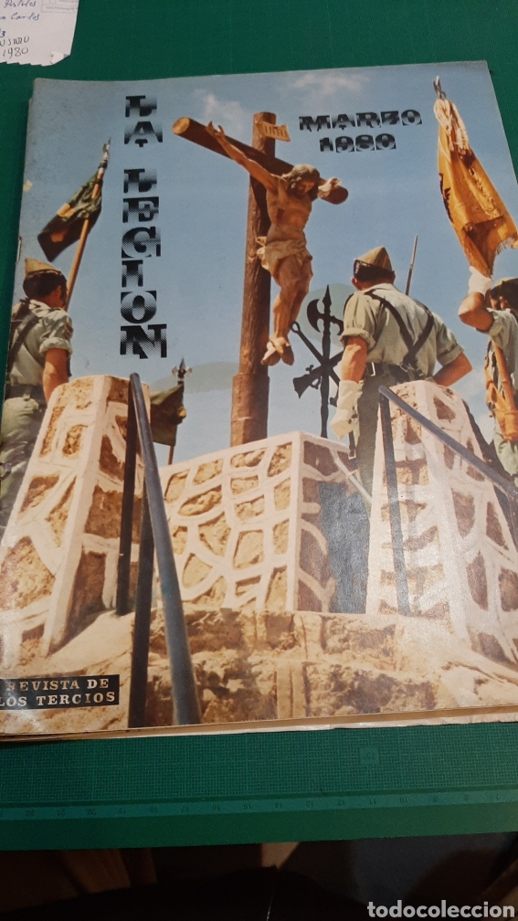 Coleccionismo de revistas y peri&oacute;dicos: 1980 LA LEGI&Oacute;N MARZO 1980 REVISTA TERCIOS LIBRERIA O ALMAC&Eacute;N DO COLISEVM