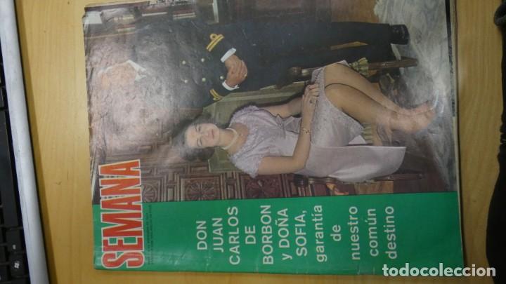 Coleccionismo de Revistas y Peri&oacute;dicos: REVISTA SEMANA N&ordm; 1864 DEL A&Ntilde;O 8 DE NOVIEMBRE DE 1975