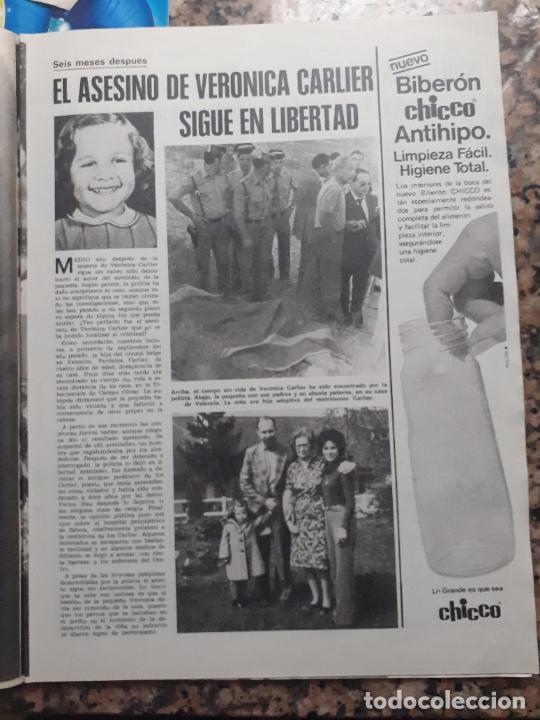 Coleccionismo de revistas y peri&oacute;dicos: VERONICA CARLIER EL ASESINATO