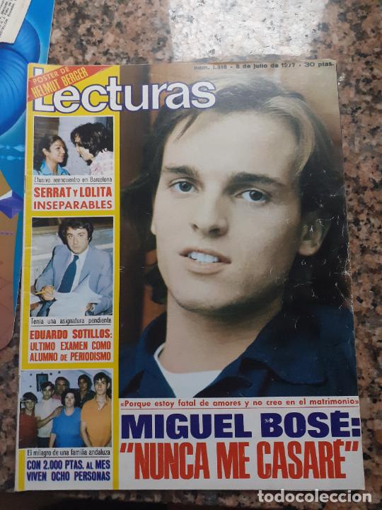 Coleccionismo de Revistas y Peri&oacute;dicos: PORTADA DE MIGUEL BOSE SERRAT LOLITA FLORES EDUARDO SOTILLOS