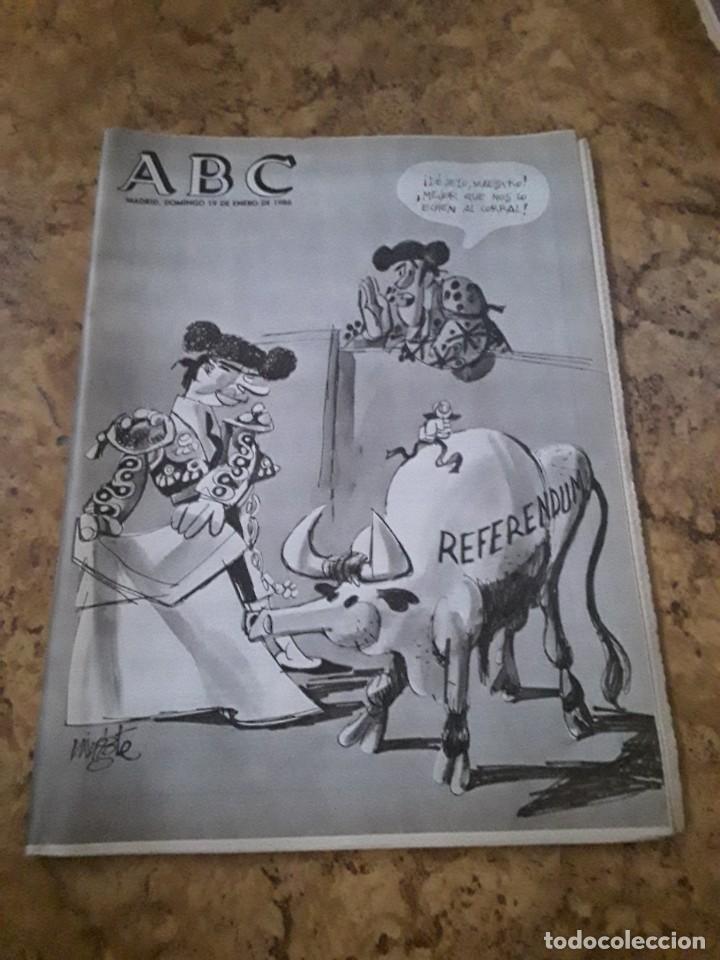 Coleccionismo de Revistas y Peri&oacute;dicos: Revista abc domingo 19 de enero de 1986