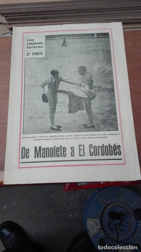 Coleccionismo de Revistas y Peri&oacute;dicos: Los mejores toreros segunda parte de Manolete a el cordob&eacute;s
