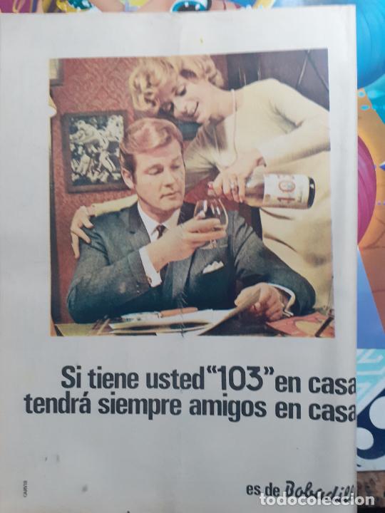 Coleccionismo de Revistas y Peri&oacute;dicos: ANUNCIO BRANDY 103 ROGER MOORE BOBADILLA
