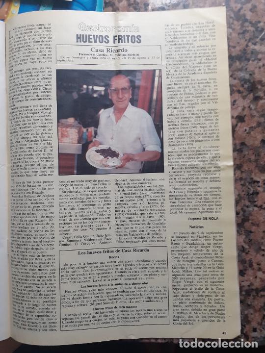 Coleccionismo de Revistas y Peri&oacute;dicos: LOS HUEVOS FRITOS DE CASA RICARDO