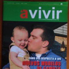Coleccionismo de Revistas y Periódicos: A VIVIR 6 REVISTAS DEL TELÉFONO DE LA ESPERANZA 2009. Lote 249236360
