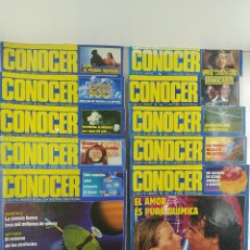 Coleccionismo de Revistas y Periódicos: PACK DE VARIOS NÚMEROS DE LA REVISTA CONOCER. Lote 249258170