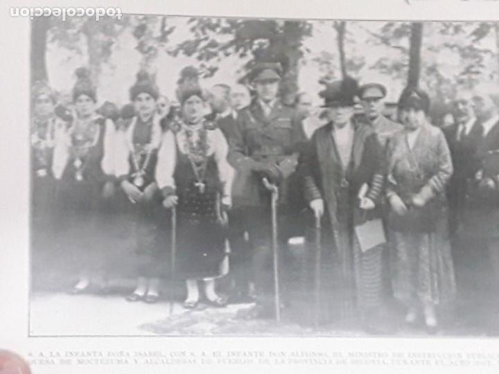 Collezionismo di Riviste e Giornali: ALCALDESAS SEGOVIA REAL SITIO SAN ILDEFONSO CONDE CIMERA TORTOSA MONASTERIO PORTELLA CANFRANC 1928