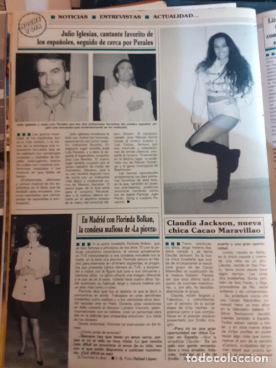 Coleccionismo de Revistas y Peri&oacute;dicos: FLORINDA BOLKAN CLAUDIA JACKSON LAS CHICAS DEL CACAO MARAVILLAO JULIO IGLESIAS PERALES