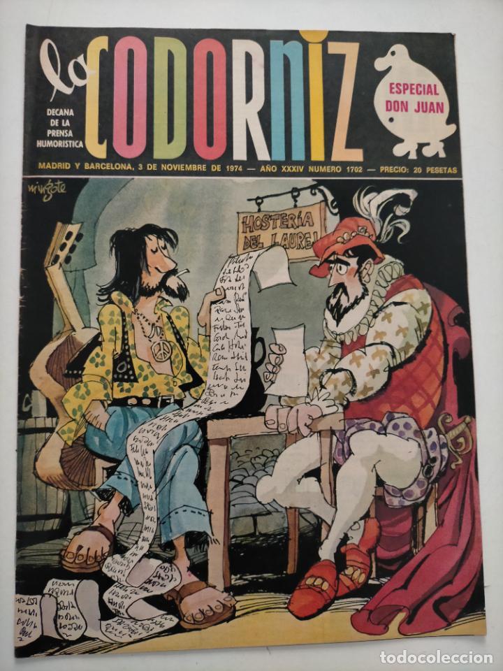 Revista La Codorniz Comprar Otras Revistas Y Periódicos Modernos En Todocoleccion 249551690