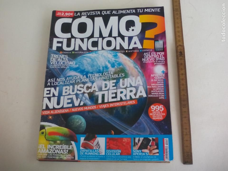Coleccionismo de Revistas y Peri&oacute;dicos: REVISTA COMO FUNCIONA N&ordm; 18, trenes alta velocidad, vida alienigena, amazonas