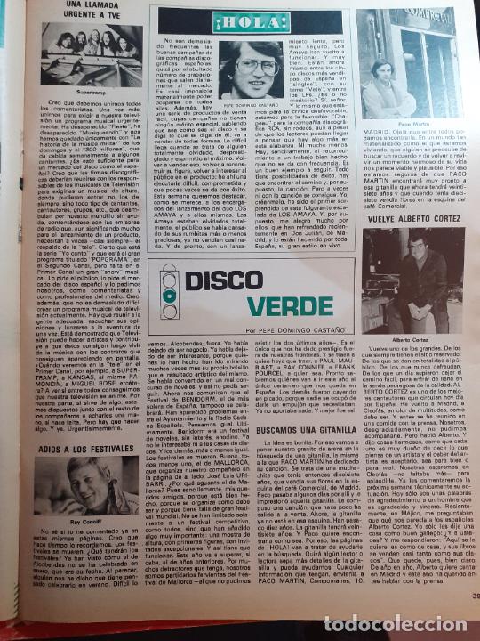 Collection Magazines and Newspapers: RAY CONNIFF ALBERTO CORTEZ PACO MARTIN SUPERTRAMP