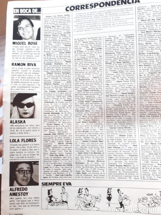 Coleccionismo de Revistas y Peri&oacute;dicos: ALASKA MIGUEL BOSE FERNANDO AMESTOY