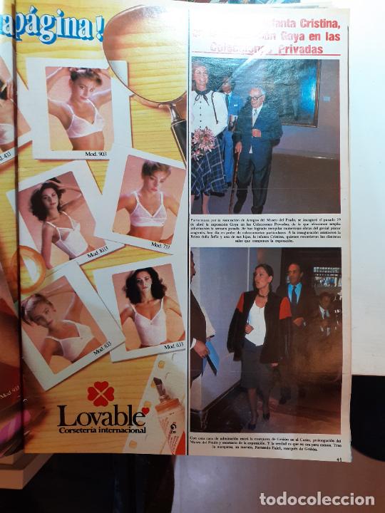 Sammeln von Zeitschriften und Zeitungen: ISABEL PREYSLER DO&Ntilde;A SOFIA EXPOSICION DE GOYA